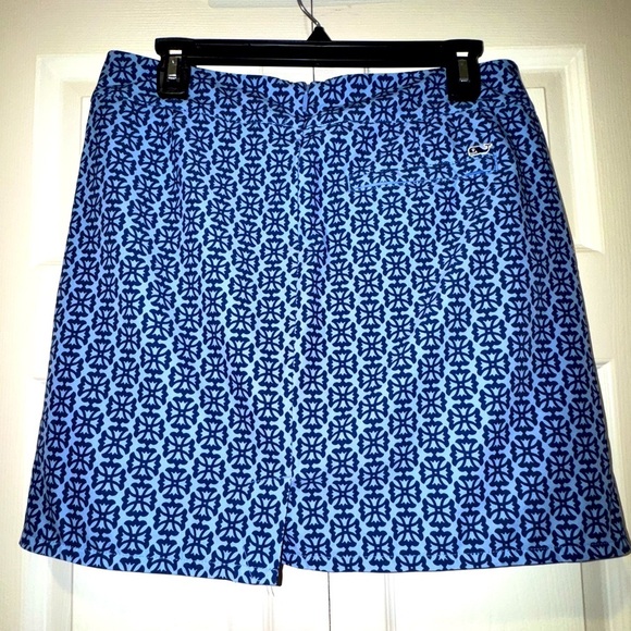 Vineyard Vines Printed Skort Cross Tulip Blue Size 8. Never worn - Picture 4 of 16
